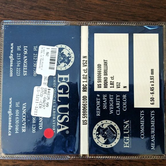 Custom 3-stone 1.02ct Diamond and 0.45cttw Green Garnet Ring - Picture 6 of 6